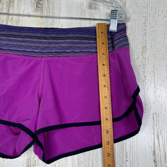 Lululemon Womens 8 Speed Short 2.5” 4-Way Stretch in Purple Violet Space Dye - Picture 9 of 9